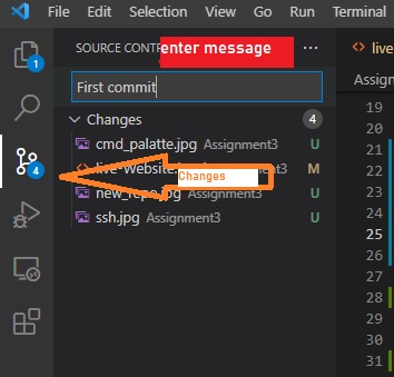 Make commit